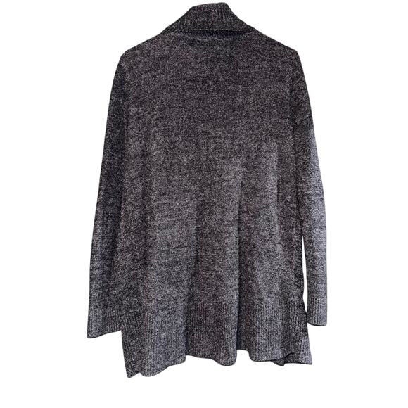 Barefoot Dreams Cardigan Womens L/XL Gray CozyChic Lite Circle Open Sweater 452 - Picture 4 of 5